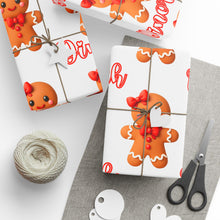 画像をギャラリービューアに読み込む, Gingerbread Girl Christmas Wrapping Paper