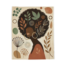Cargar imagen en el visor de la galería, Gold Boho Beauty Velveteen Plush Blanket