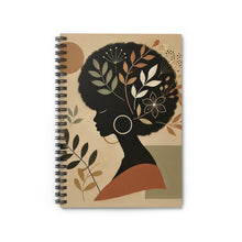 Cargar imagen en el visor de la galería, Boho Beauty Spiral Notebook - Ruled Line