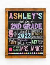 Cargar imagen en el visor de la galería, Back to School Stats Photo