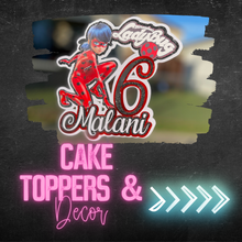 Cargar imagen en el visor de la galería, Custom Cake Toppers & Decor