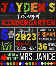 Cargar imagen en el visor de la galería, Back to School Stats Photo