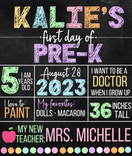 Cargar imagen en el visor de la galería, Back to School Stats Photo