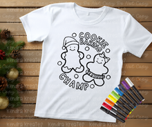 Cargar imagen en el visor de la galería, Christmas Coloring Tee