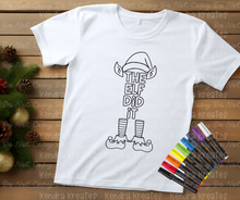 Cargar imagen en el visor de la galería, Christmas Coloring Tee