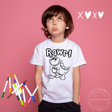 Загрузить изображение в средство просмотра галереи, Valentine’s Day Coloring Tee