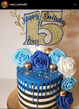 Cargar imagen en el visor de la galería, Custom Cake Toppers & Decor