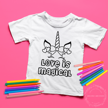 Загрузить изображение в средство просмотра галереи, Valentine’s Day Coloring Tee