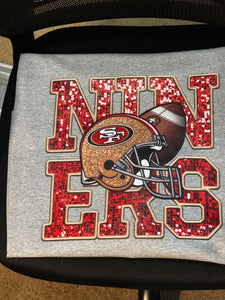 Niners Fan Glitter