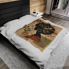 Load image into Gallery viewer, Boho Beauty Velveteen Plush Blanket
