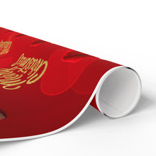 Charger l&#39;image dans la galerie, Santa’s Baby Wrapping Paper - Red Sparkle
