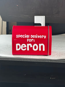 Personalized Mailbox Tin