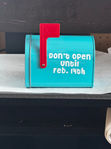 Personalized Mailbox Tin