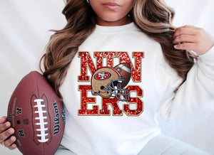 Niners Fan Glitter