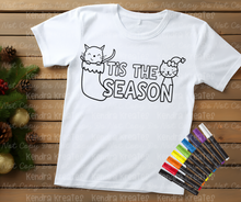 Load image into Gallery viewer, Christmas Coloring Tee
