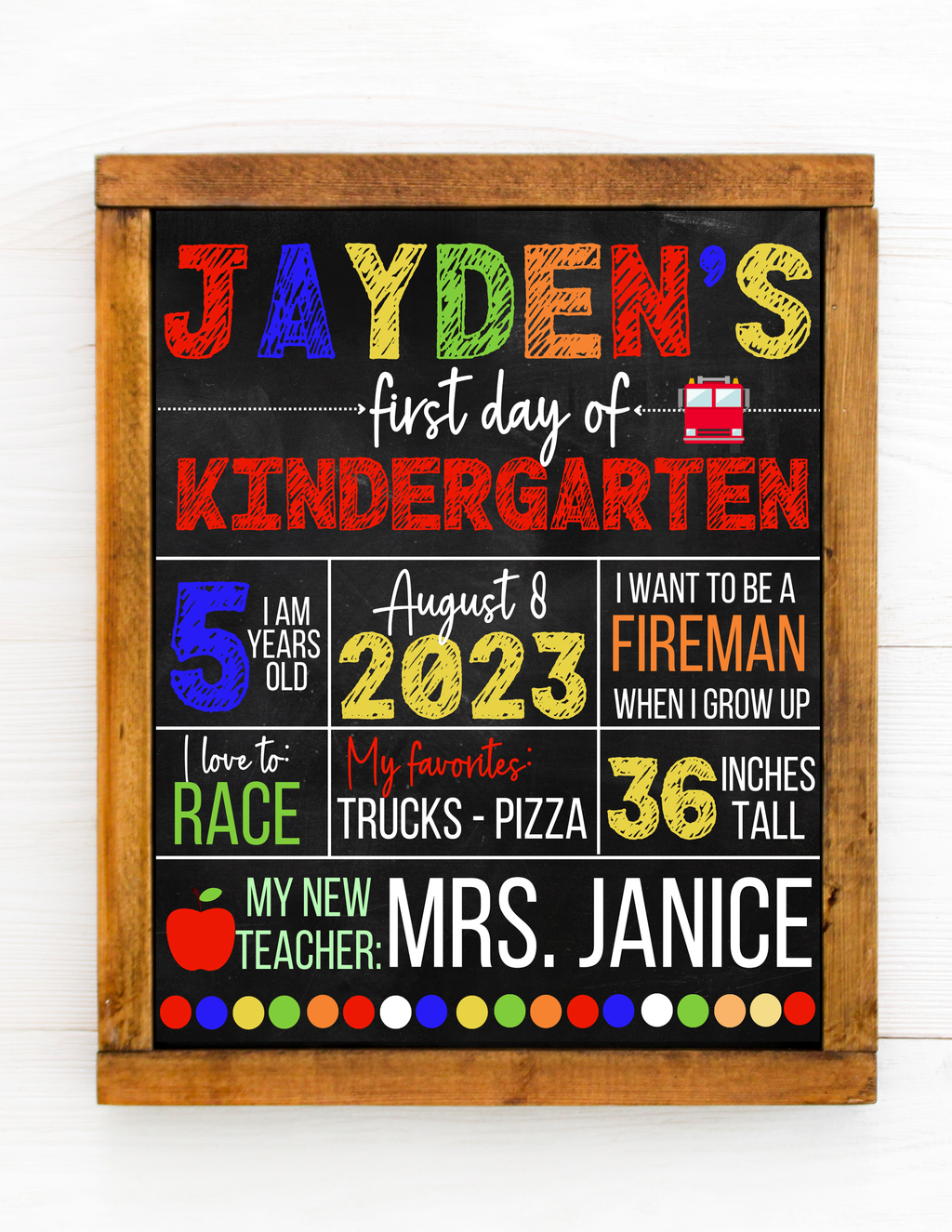 Back to School Stats Photo