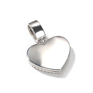 Custom Photo Heart Shape Pendant Necklace