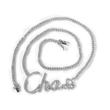 Load image into Gallery viewer, Cursive Letter Custom Name Necklace
