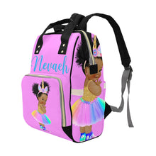 Load image into Gallery viewer, Nevaeh Multi-Function Diaper Backpack/Diaper Bag
