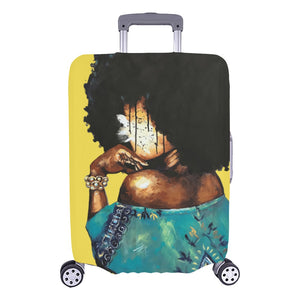 Yellow 2 Luggage Cover/Large 26"-28"