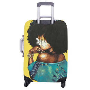 Yellow 2 Luggage Cover/Large 26"-28"