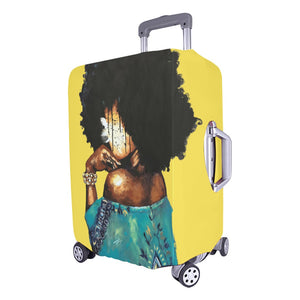 Yellow 2 Luggage Cover/Large 26"-28"