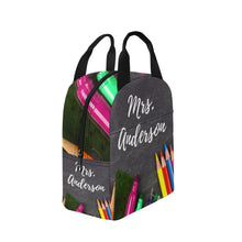 Load image into Gallery viewer, Mrs. Anderson Zipper Lunch Bag
