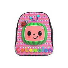 Load image into Gallery viewer, Melon Pink School Backpack (Small)
