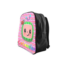 Load image into Gallery viewer, Melon Pink School Backpack (Small)
