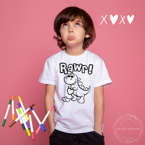 Valentine’s Day Coloring Tee