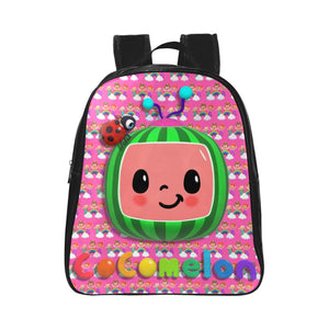 Melon Pink School Backpack (Small)