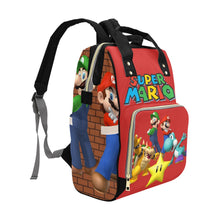 Load image into Gallery viewer, Gaming Multi-Function Diaper Backpack/Diaper Bag
