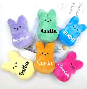 Personalized Plush Bunny