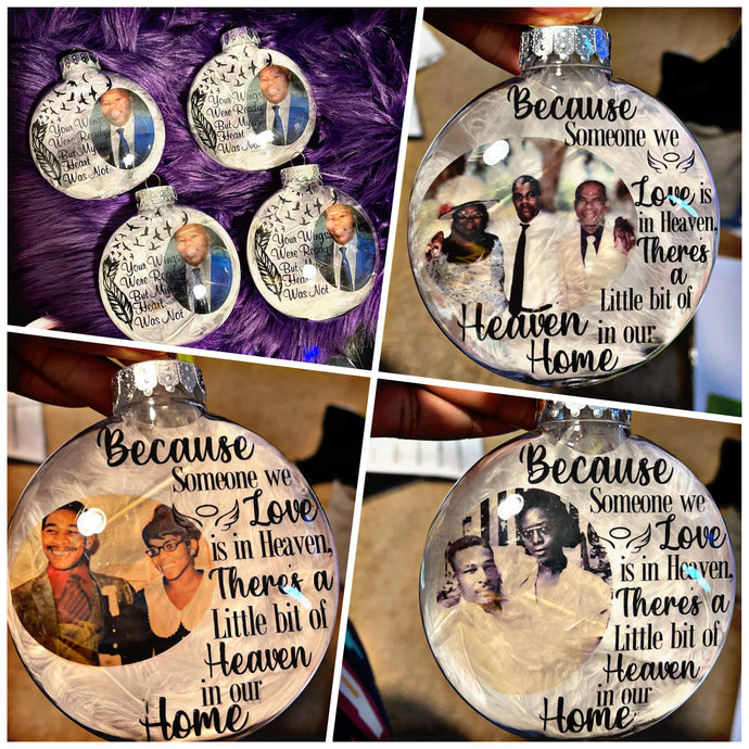 Christmas & Memorial Ornament