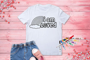 Valentine’s Day Coloring Tee