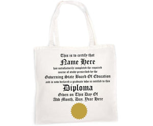 Personalized Diploma Tee