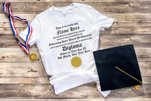 Personalized Keepsake Diploma