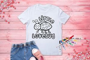 Valentine’s Day Coloring Tee