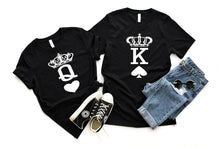 Load image into Gallery viewer, King &amp; Queen Couples Tee
