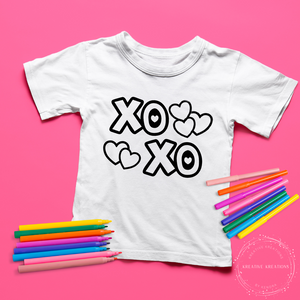 Valentine’s Day Coloring Tee